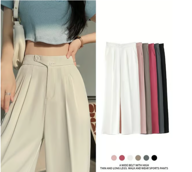 🚨 LAST CHANCE! Midnight Deal Alert 🚨✨Woman's Casual Full-Length Loose Pants