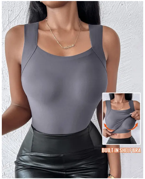 🔥U Neck Shapewear Built-in Bra Tank (🎁⏰Final Day: BUY 2 GET 1 FREE)