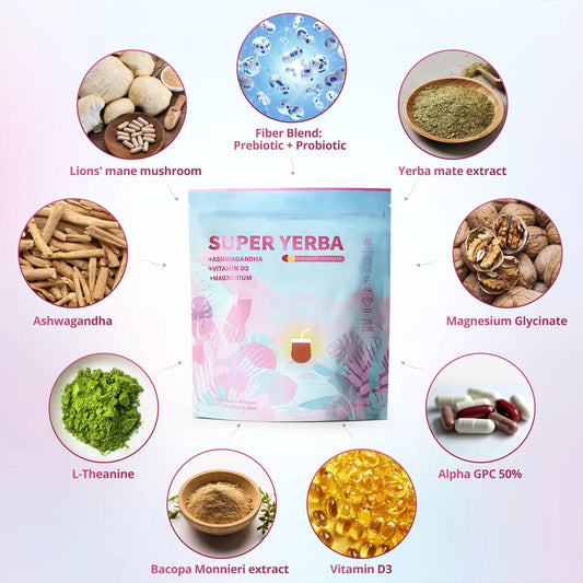 Super Yerba - Raspberry Lemonade Flavor 🌿🍋