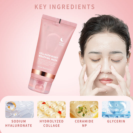 🔥BUY 1 GET 1 FREE 49%OFF🔥Collagen Night Wrapping Mask