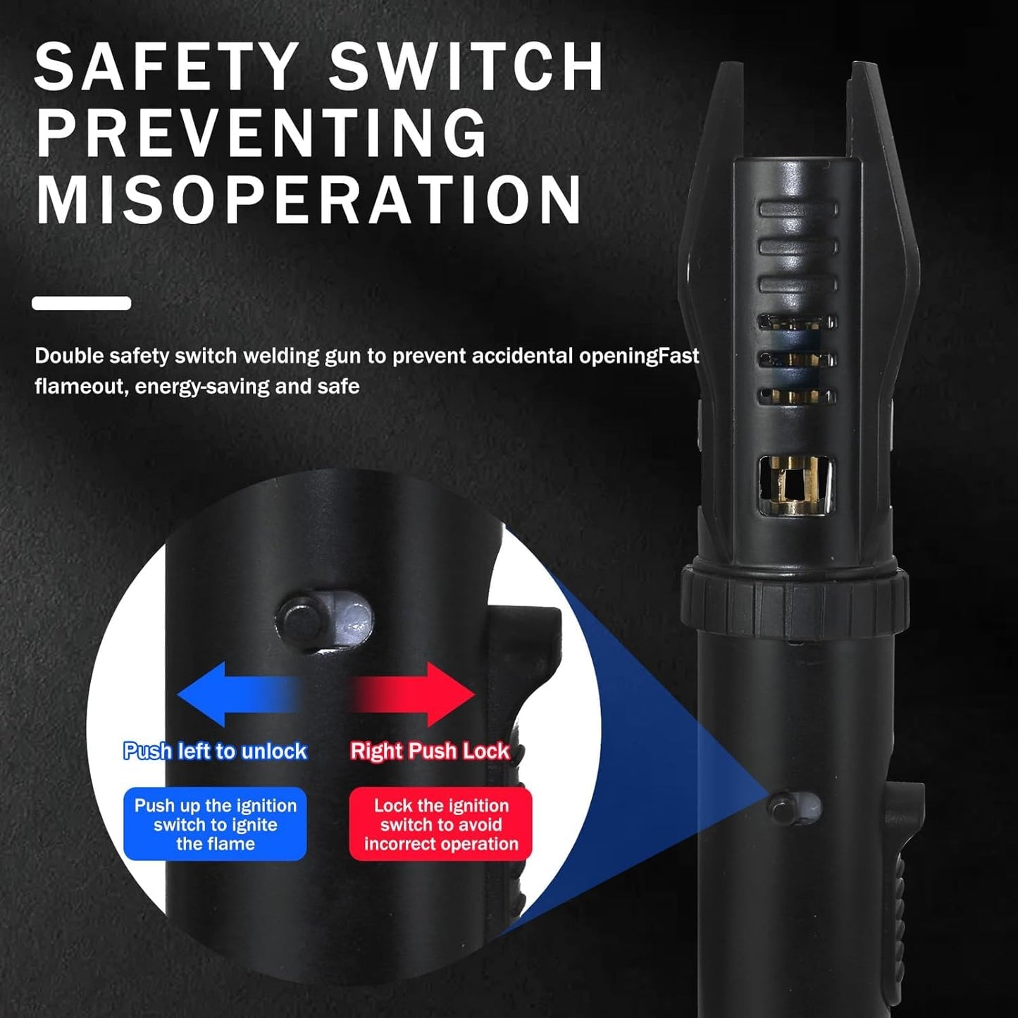 Last Day 49% OFF🔥Enhanced Lightsaber Windproof Jet Lighter