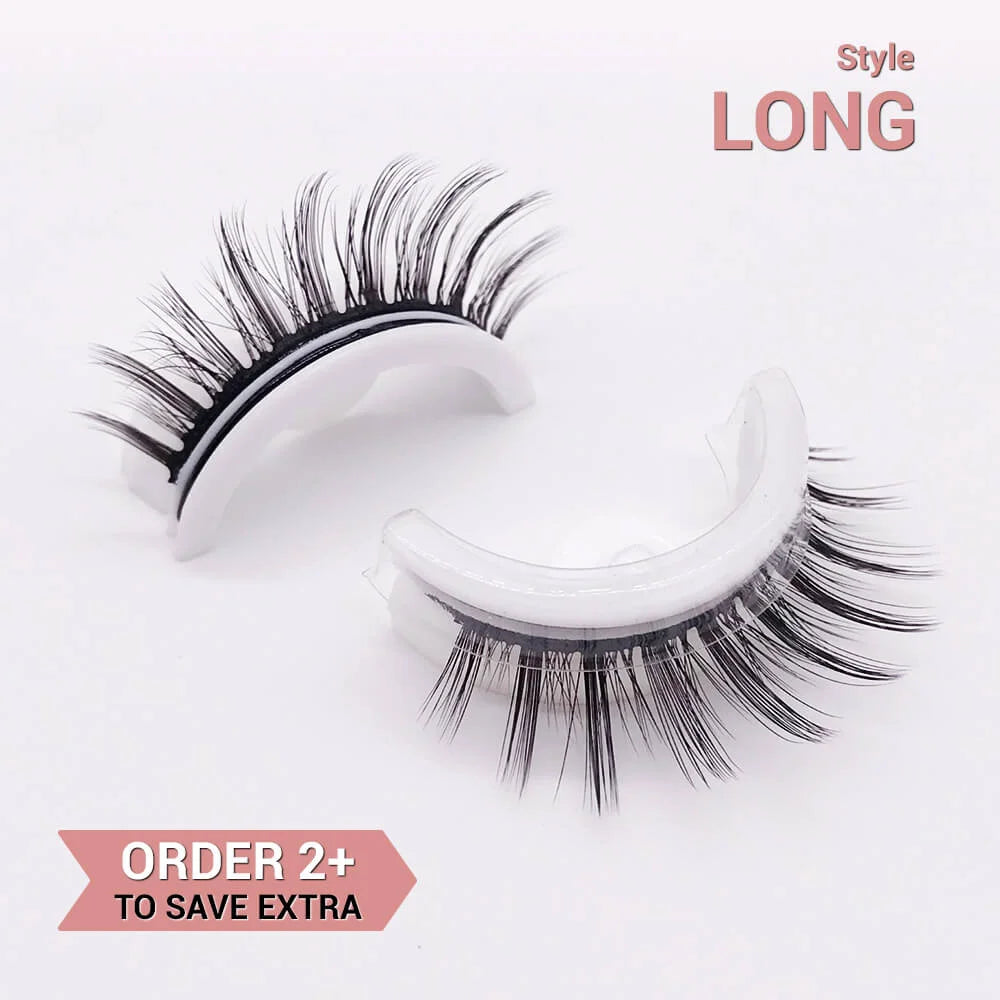 Instant Beauty, No Glue Needed!🔥Reusable Self Adhesive Eyelashes🔥