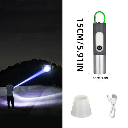 Zoomable LED Flashlight