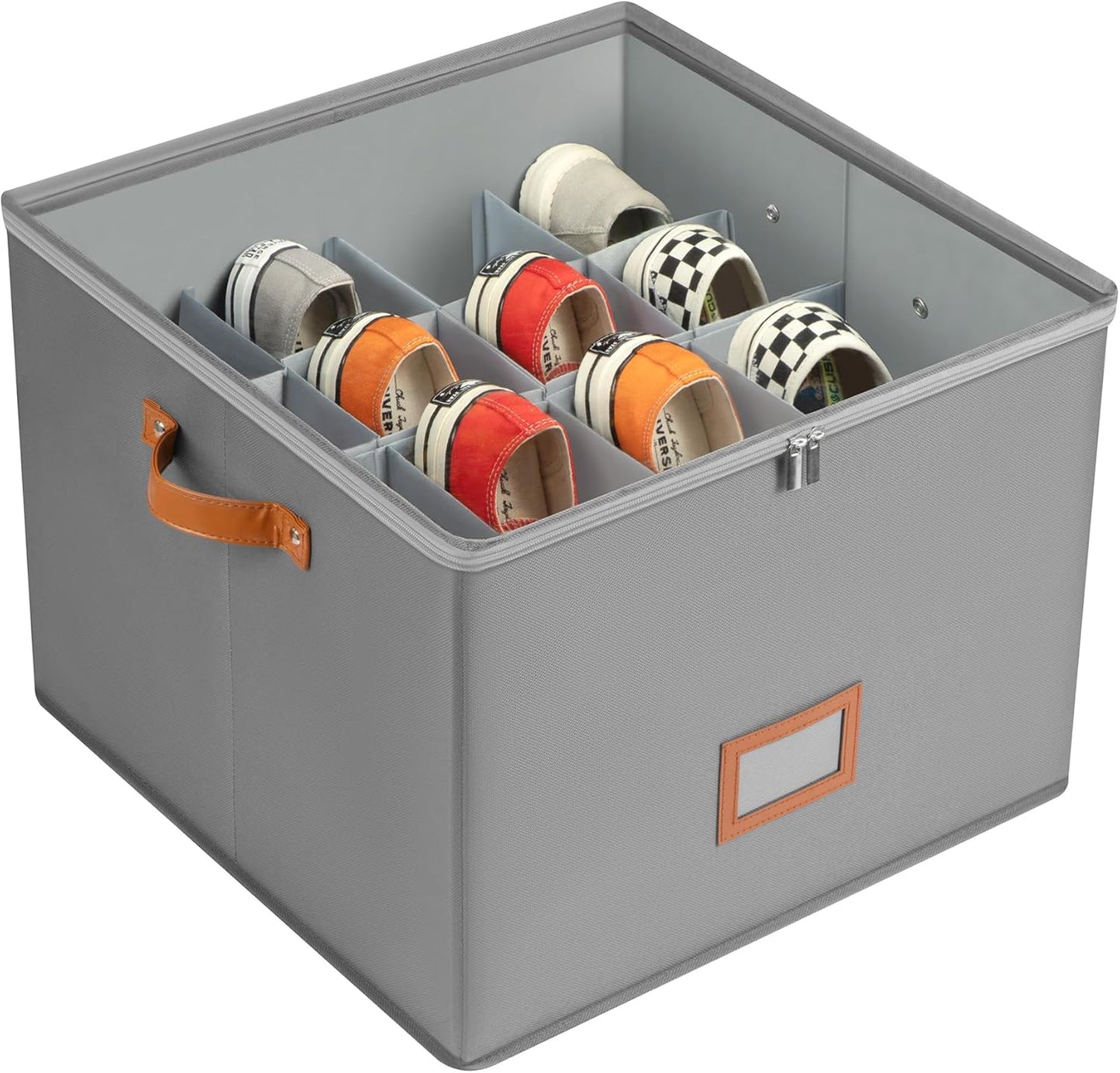 🔥 Fabric Shoe Organizer Storage Box
