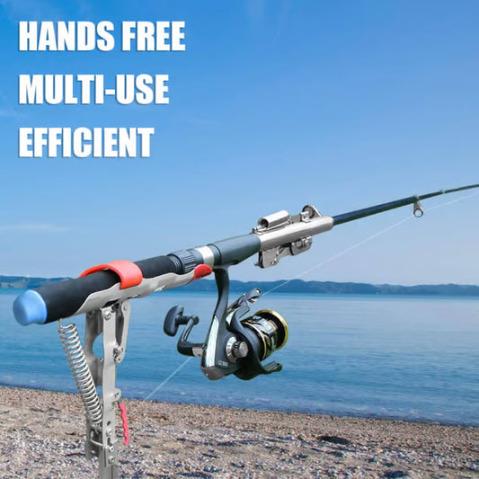 🔥🎣 2025 Hot Sale 49% OFF – Automatic Fishing Rod Holder 💥 Auto Hook, Relax & Reel In! 🎯