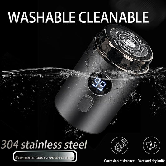⏰ Limited Time 49% OFF! 🔥 IPX7 Waterproof Cordless Mini Portable Razor 🪒💦 Buy More, Save More