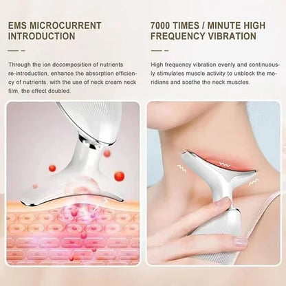 🔥 Limited-Time 49% OFF – Say Goodbye to Sagging Skin with This Face & Neck Tightening Device!