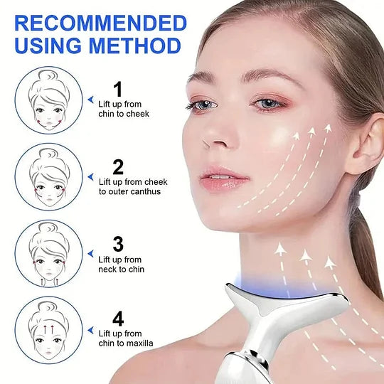 🔥 Limited-Time 49% OFF – Say Goodbye to Sagging Skin with This Face & Neck Tightening Device!