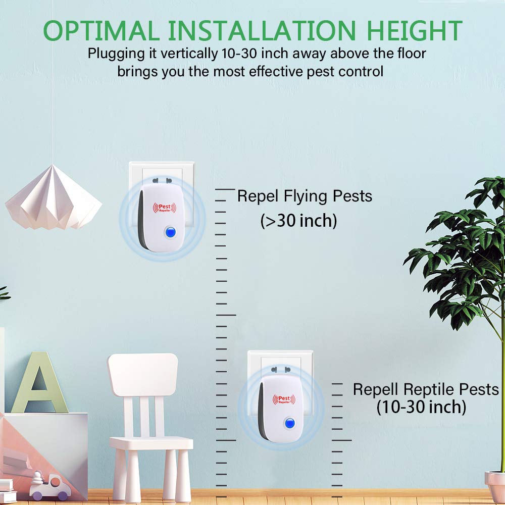 2025 Upgrated Pest Control Ultrasonic Repellent