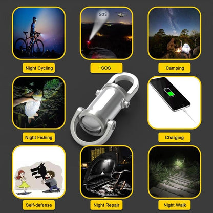 🔥Hot Sale🔥Super Bright Mini Keychain Flashlight Waterproof