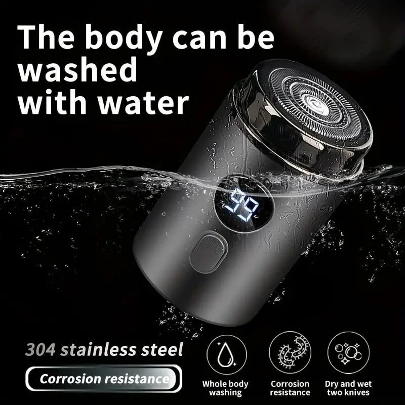 ⏰ Limited Time 49% OFF! 🔥 IPX7 Waterproof Cordless Mini Portable Razor 🪒💦 Buy More, Save More