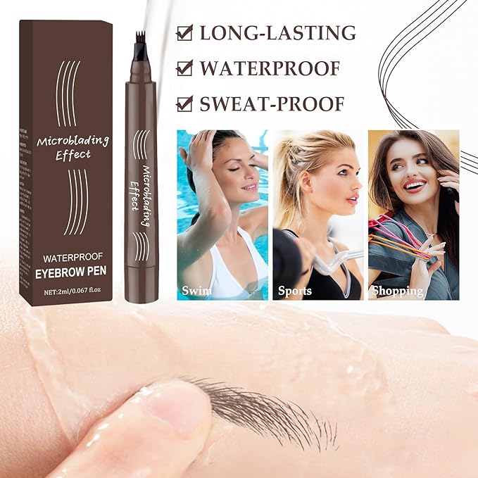 LAST DAY - BUY 1 GET 1 FREE JUST $19.99 EACH🔥2025 Upgraded Natural Brows Eyebrow Pen