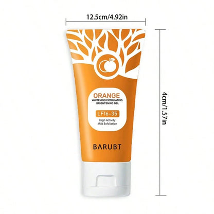 🔥2025 HOT SALE-49% OFF🔥Orange Exfoliating Gel Facial Cleansing Whole Body Scrub Dead Skin Custard