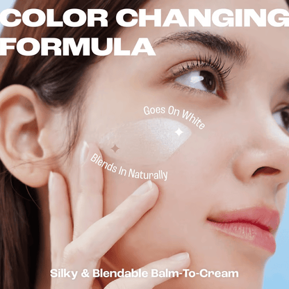 🌟Cream Stick V White Color-Changing Foundation Stick with Volufiline