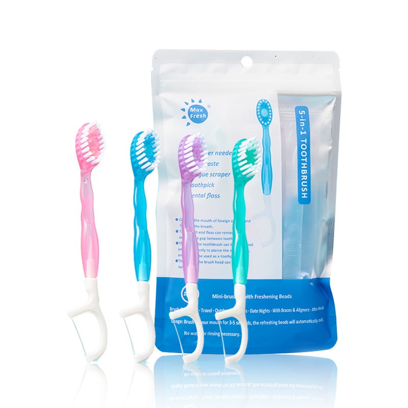 🦷✨ Stay Fresh on the Go - 49% OFF - ✨ 5-in-1 Multi-Functional Toothbrush