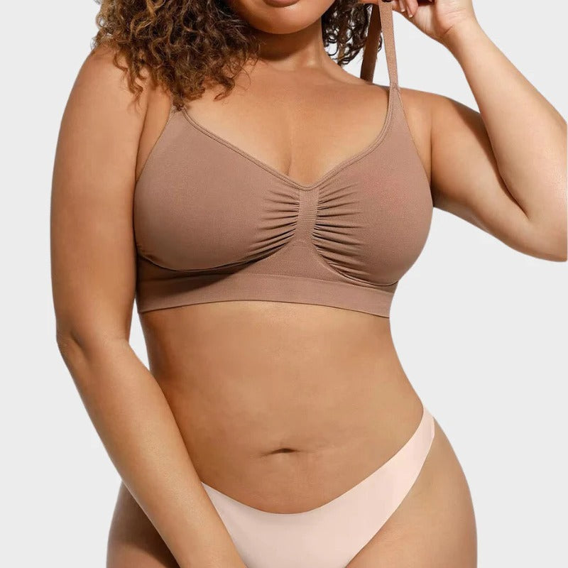 Last Day Promotion 49% OFF🔥Women's Full Coverage Non-Padded Wireless Sculpt Bra💖