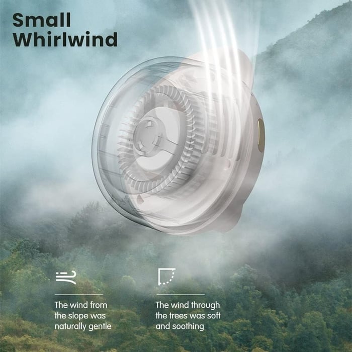 🔥Hot Sale 49% OFF✨Portable Silent Mini Bladeless Electric Fan