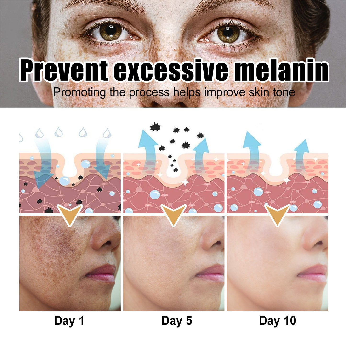 BUY 1 GET 1 FREE 49%OFF🌸2025 New Whitening Skin Melanin Correcting Facial Serum