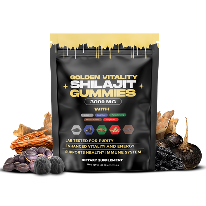 Shilajit Gummies（Mixed Packaging Of Old And New）