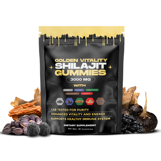 Shilajit Gummies（Mixed Packaging Of Old And New）