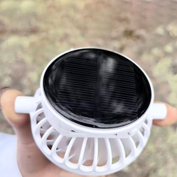 2-in-1 Solar Rechargeable Fan Breathable Mesh Baseball Cap