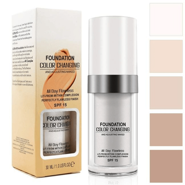 Never Buy the Wrong Foundation Again!🔥Colour Changing Mature Skin Foundation🎁