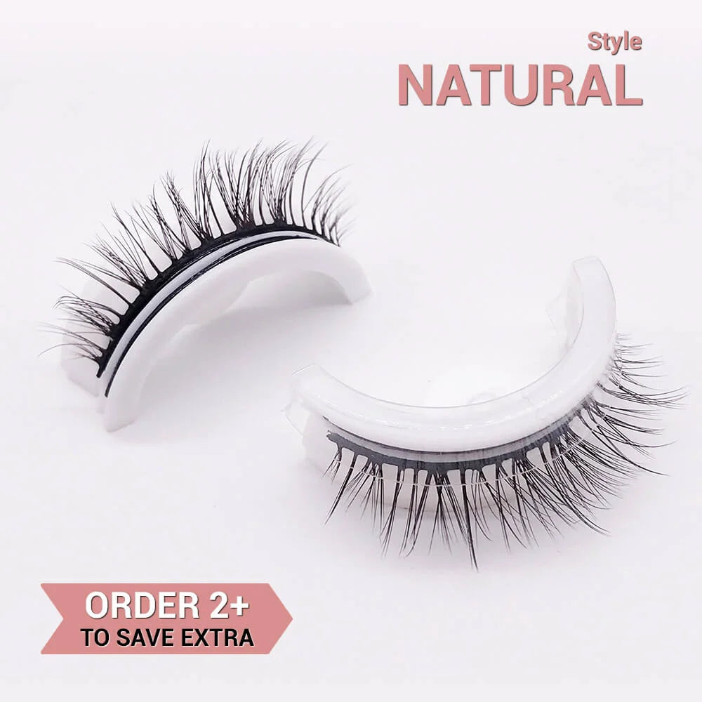 Instant Beauty, No Glue Needed!🔥Reusable Self Adhesive Eyelashes🔥