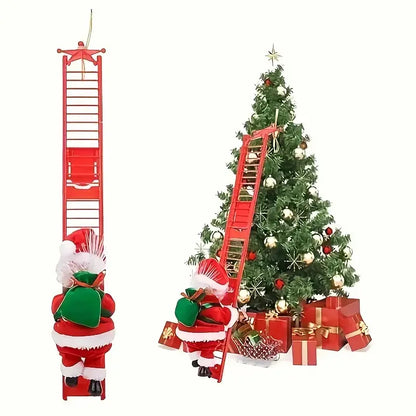 🎅Electric Bead Climbing Santa Claus Musical Toy