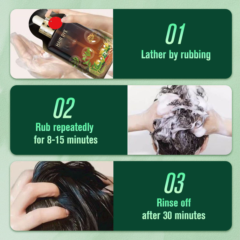 ⚡LAST DAY 49%OFF🔥Plant Extract Non-damage Hair Dye Cream