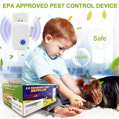 🔥BUY 1 GET 1 FREE🔥Ultrasonic Pest Repeller for Mosquito, Cockroaches, Rats, Ants, Lizards, Spiders, Etc