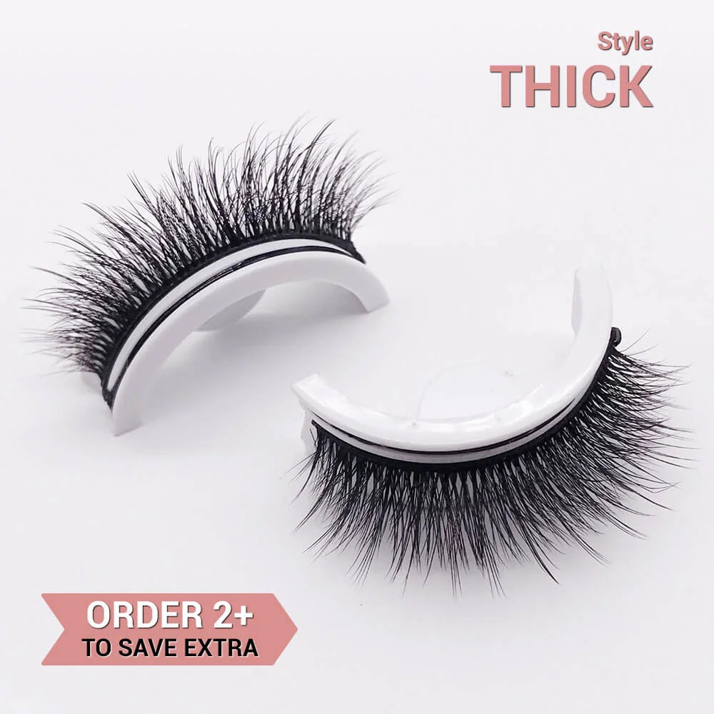Instant Beauty, No Glue Needed!🔥Reusable Self Adhesive Eyelashes🔥