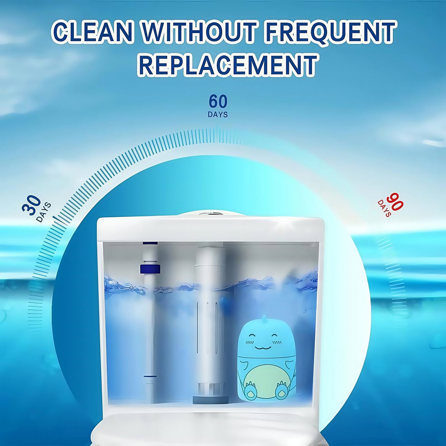 🔥LAST DAY 🔥Toilet Cleaner & Toilet Deodorizer Wonder
