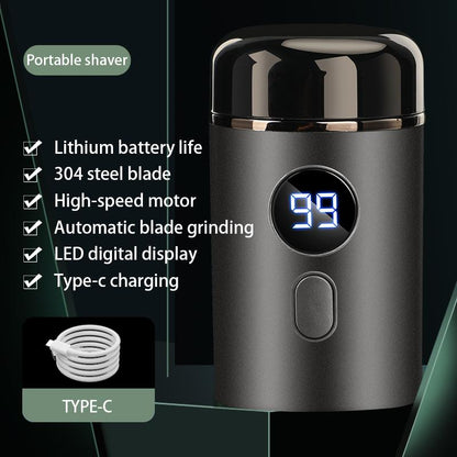⏰ Limited Time 49% OFF! 🔥 IPX7 Waterproof Cordless Mini Portable Razor 🪒💦 Buy More, Save More