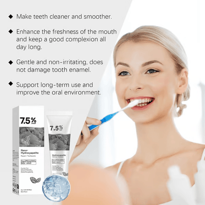 BeautyNue™Fluoride-Free Hydroxyapatite Toothpaste 🦷✨🔬