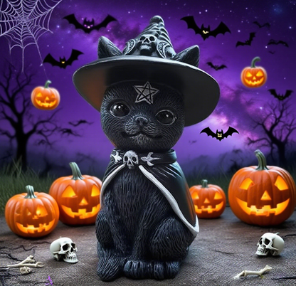 🎃Cat Halloween Lawn Gnome-Buy 2 Free Shipping