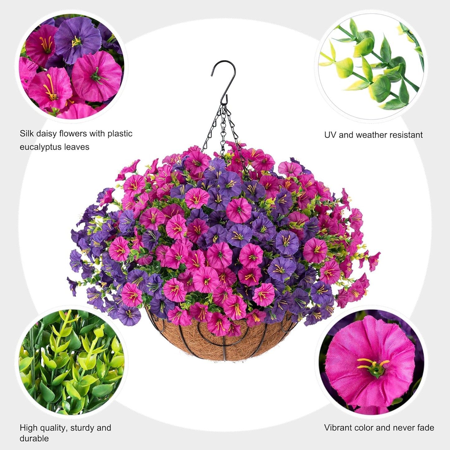 💐2025 Spring Hot Sale✨UV Simulation Artificial Petunias