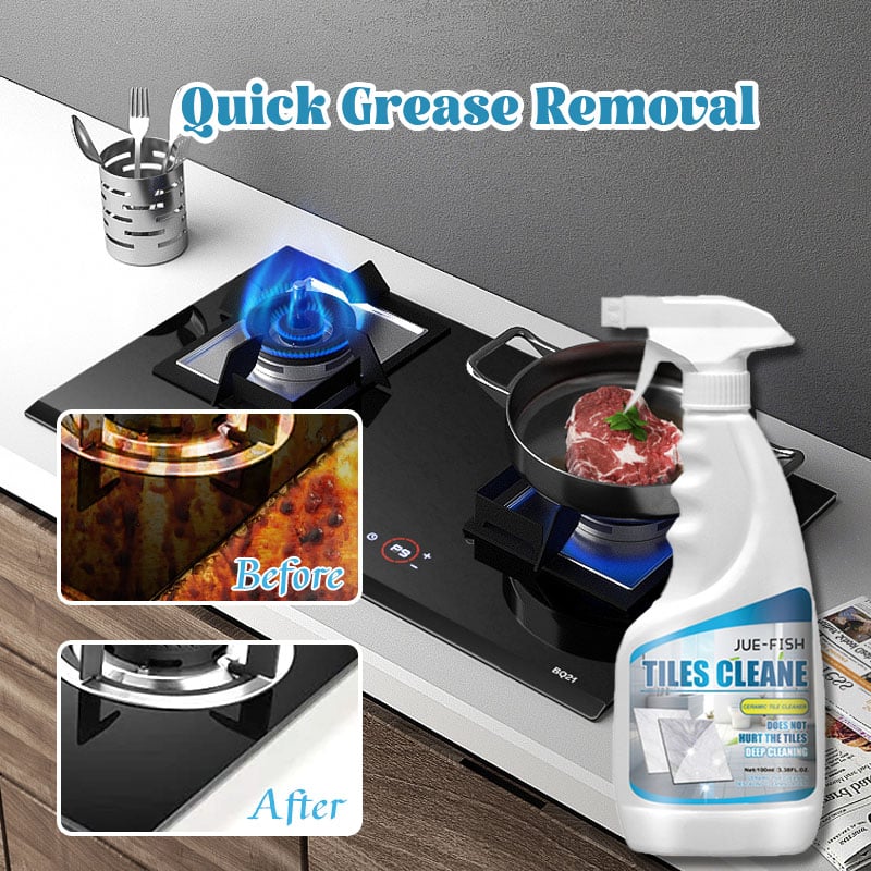 💥 Deep Clean in Seconds! Tile Grout Cleaner Spray 49% OFF | Heavy-Duty Stain Buster!