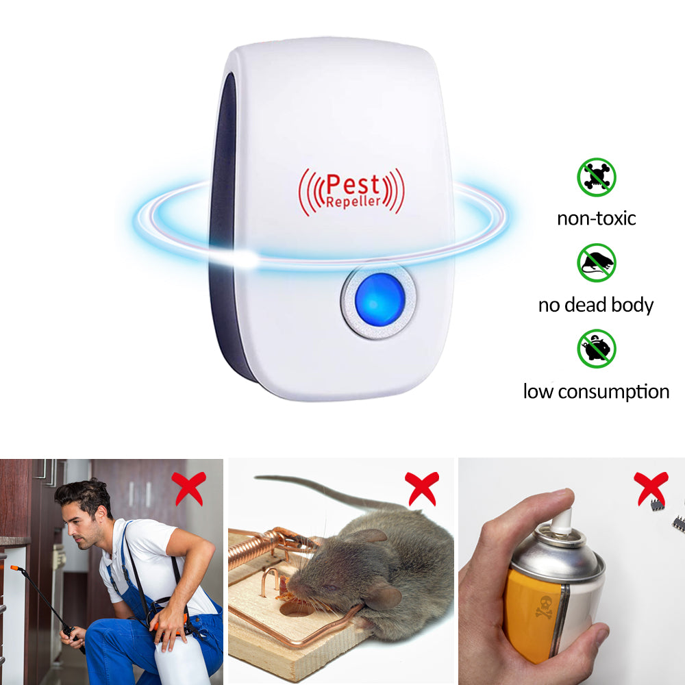 2025 Upgrated Pest Control Ultrasonic Repellent