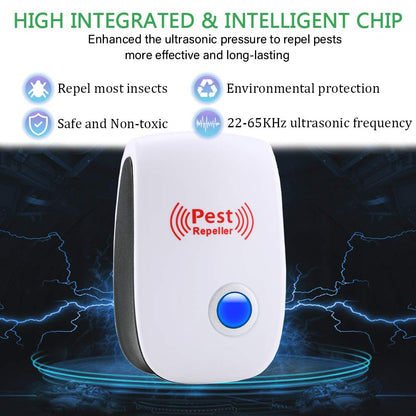 2025 Upgrated Pest Control Ultrasonic Repellent
