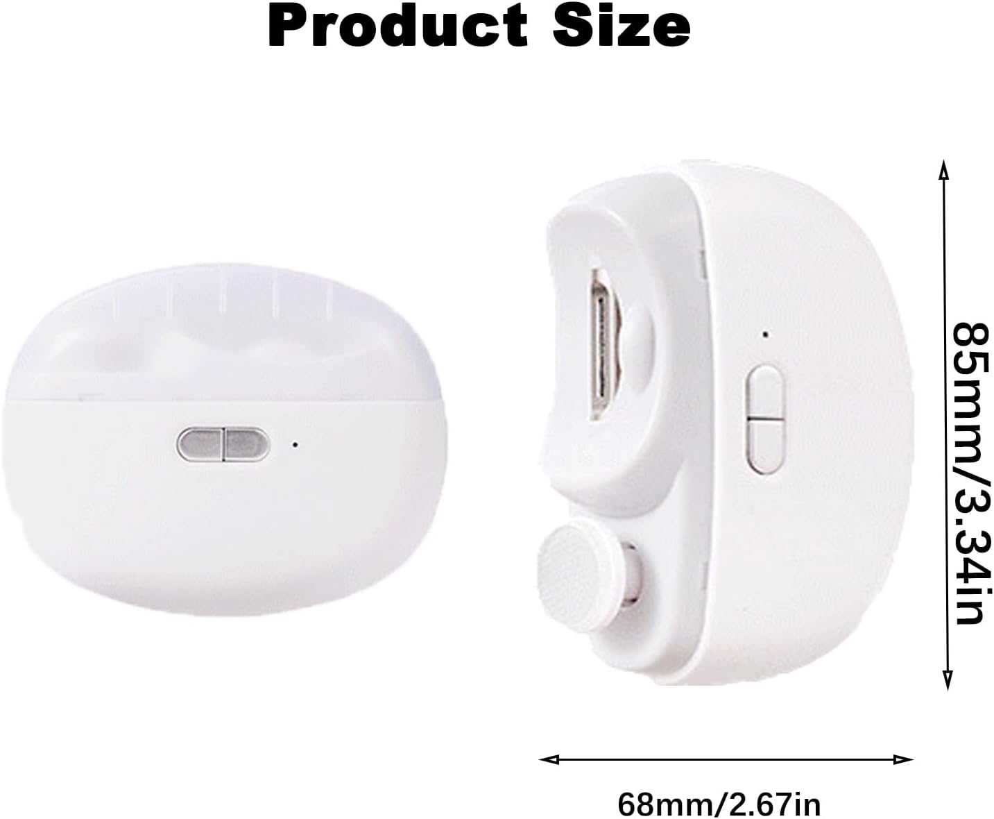 💥 49% OFF Today Only! 3-in-1 Electric Nail Clipper for Seniors, Kids & Caregivers