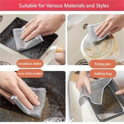 Hot Sale 49%off —Double Stainless Steel Scrubber