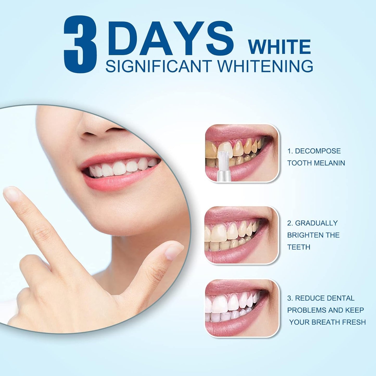 BUY 1 GET 1 FREE!🦷 Oral Care Teeth Whitener Pen✨