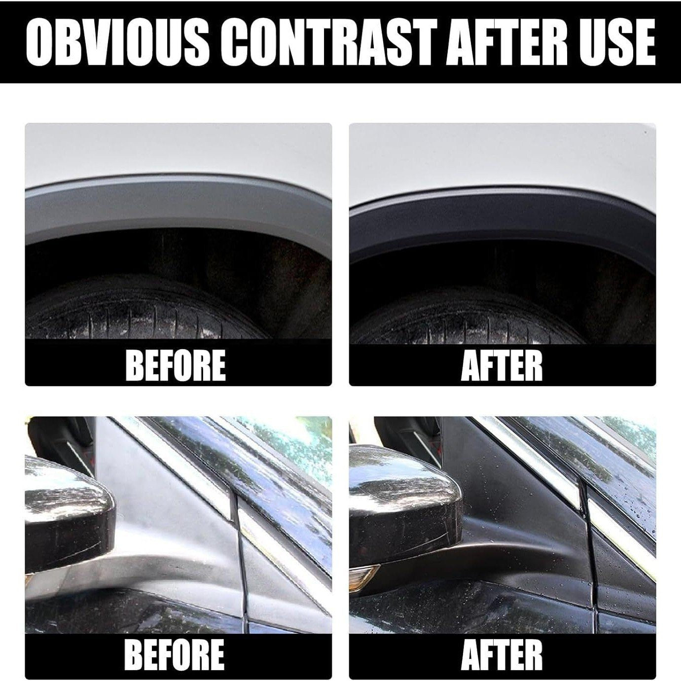Gloss Dressing - Plastic decoration and tire polish, automotive plastic repair agent