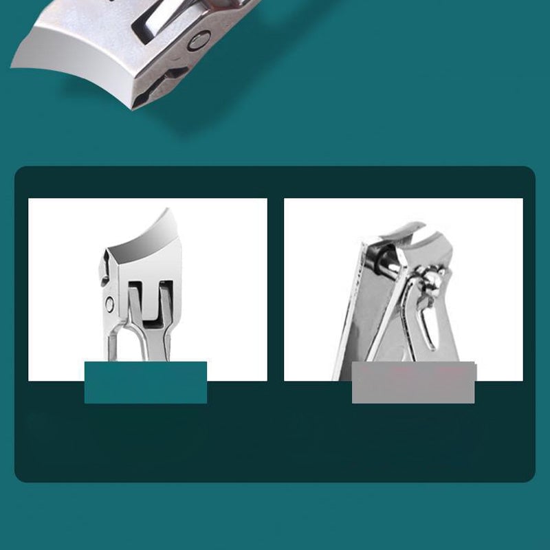 HOT SALE 49% off🔥Wide Jaw Opening Anti-Splash Slanted Nail Clipper