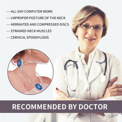 ⏰ LAST CHANCE! 49% OFF Neck Brace -Adjustable, Pain Relief & Support 🔥
