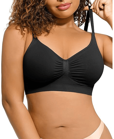 Last Day Promotion 49% OFF🔥Women's Full Coverage Non-Padded Wireless Sculpt Bra💖