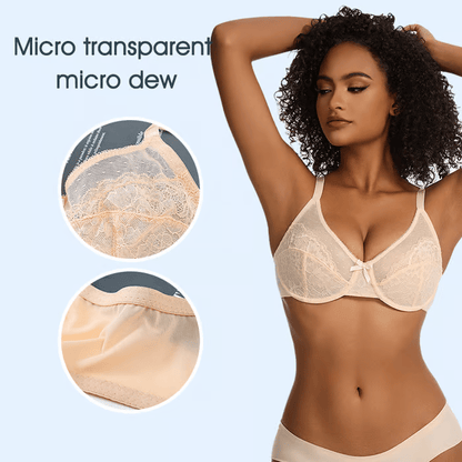 🔥2025 HOT SALE-49% OFF🔥Unlined Comfort Unpadded Full Coverage Underwire Minimizer Bra