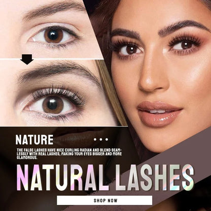 Instant Beauty, No Glue Needed!🔥Reusable Self Adhesive Eyelashes🔥