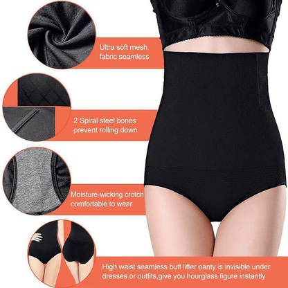 Buy 1 Get 1 Free🔥High Waist Tummy Control Shapewear Panties