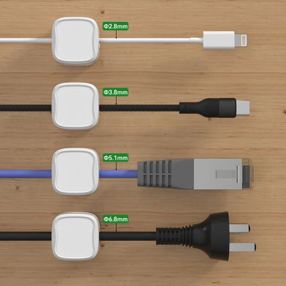 LAST DAY 49% OFF🔥Magnetic Cord Organizer, Easy Secure Adhesive Cable Management